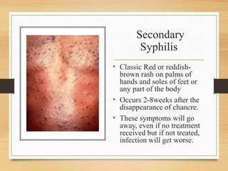 Reddish Infection STDS.pptx | Sexual Conditions | Sexual Health