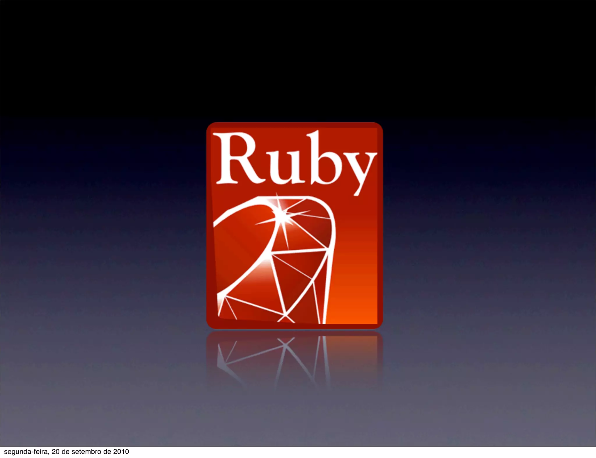 segunda-feira, 20 de setembro de 2010
 