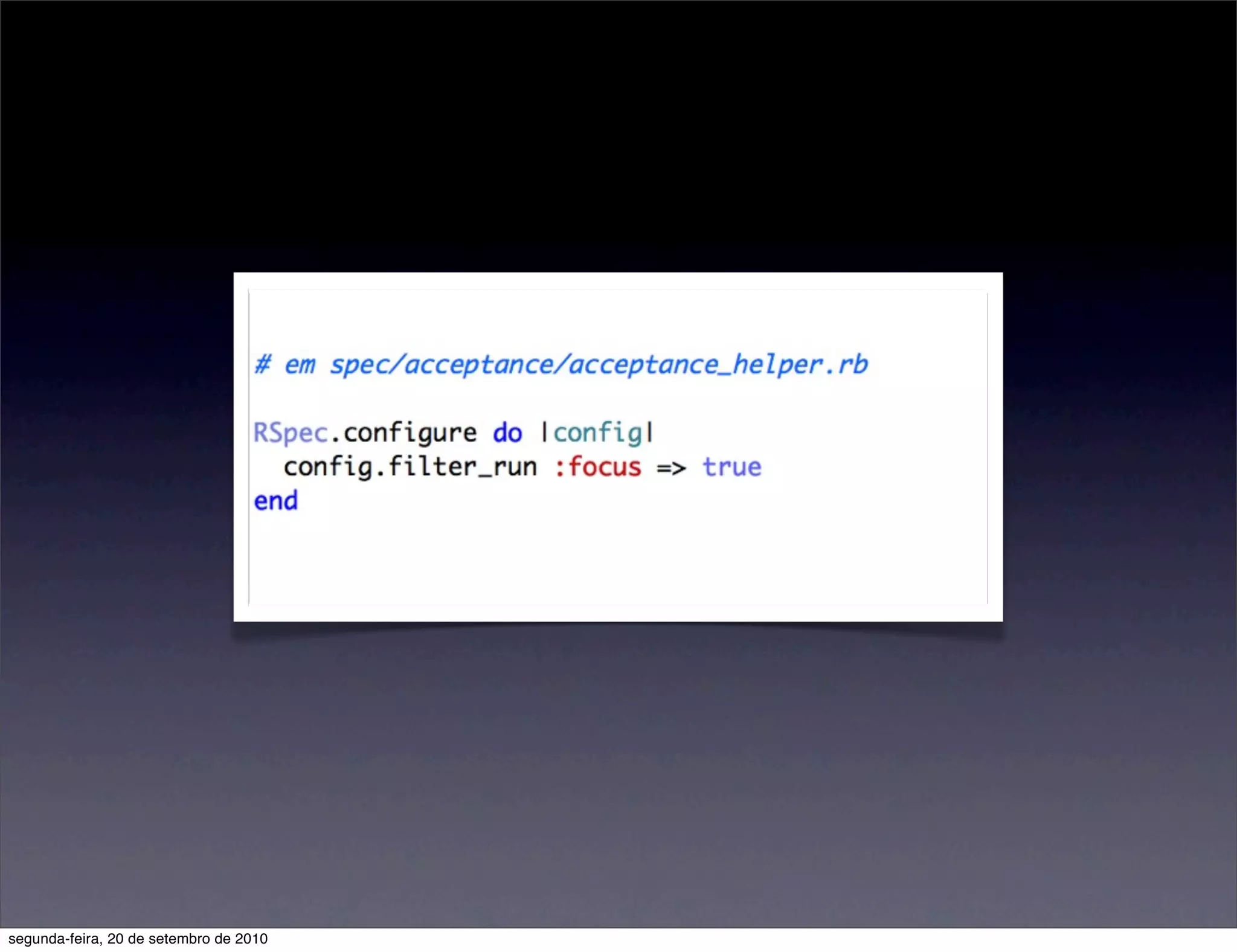 segunda-feira, 20 de setembro de 2010
 