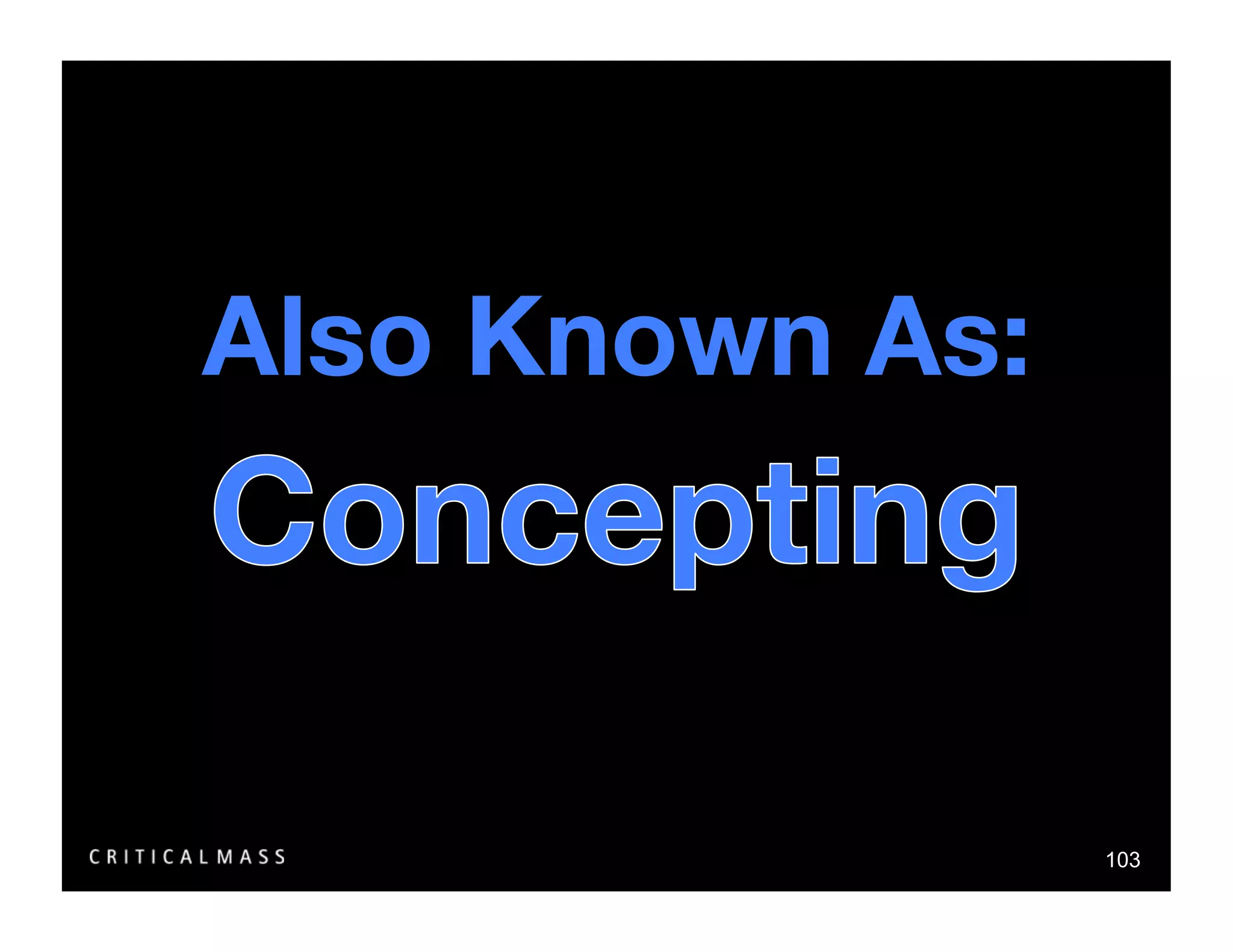 Stealing From The Information Architects