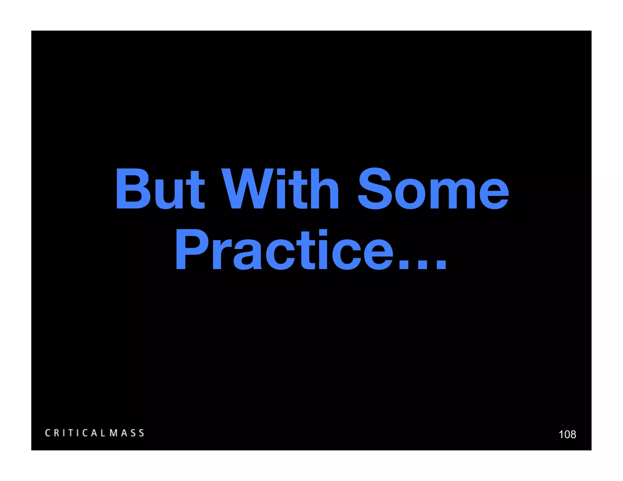 Stealing From The Information Architects