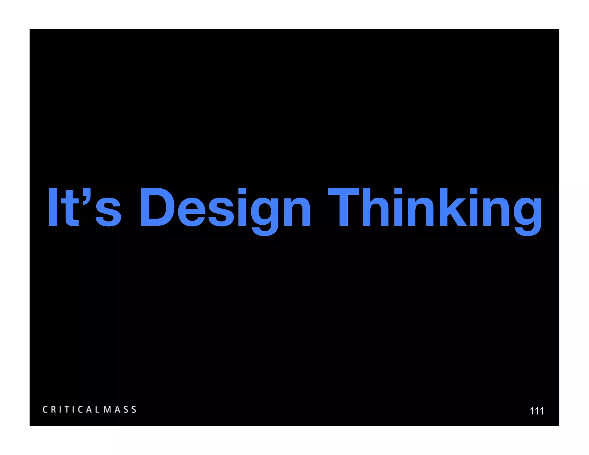 Stealing From The Information Architects