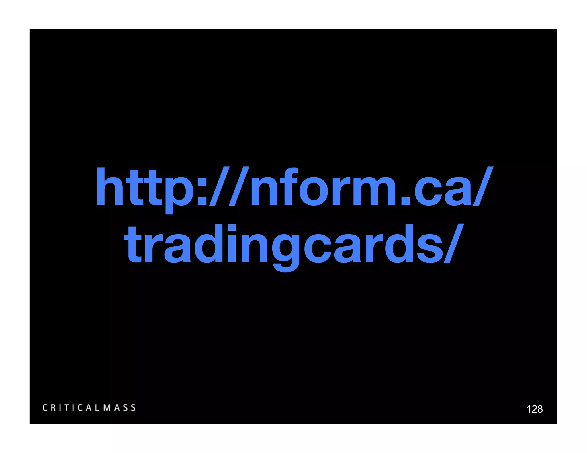 Stealing From The Information Architects