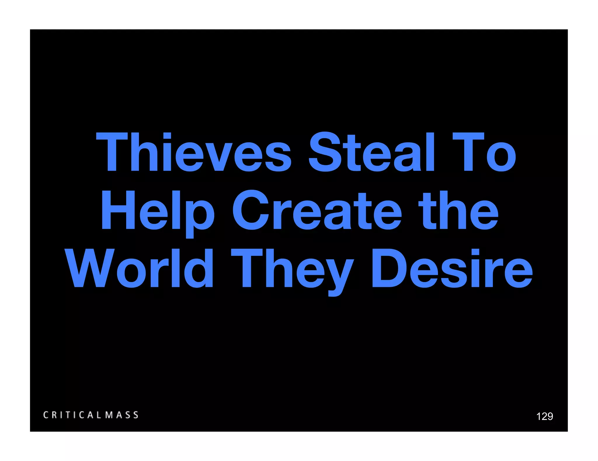 Stealing From The Information Architects