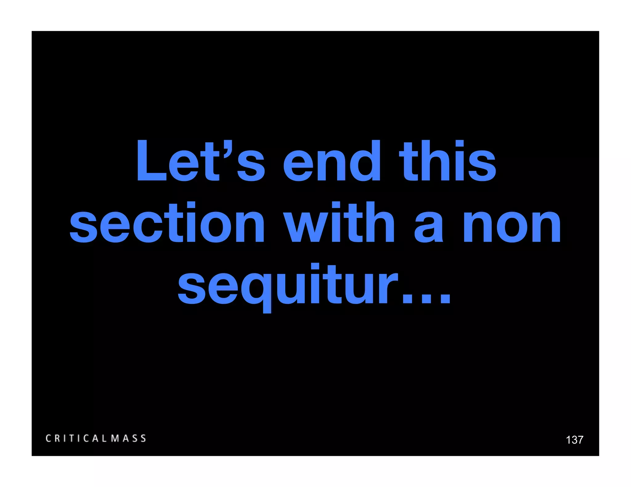 Stealing From The Information Architects