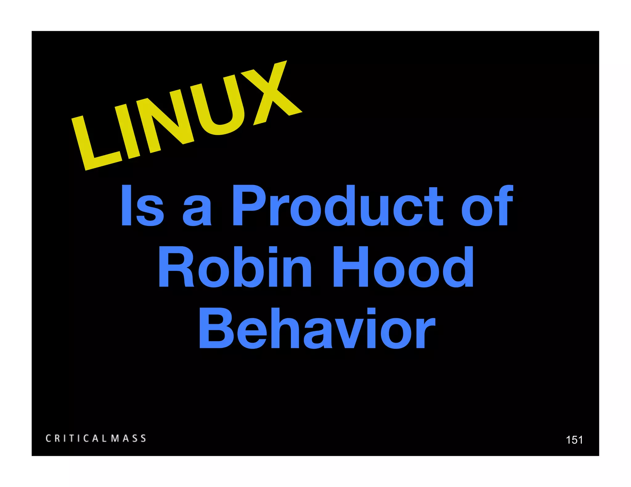 Stealing From The Information Architects