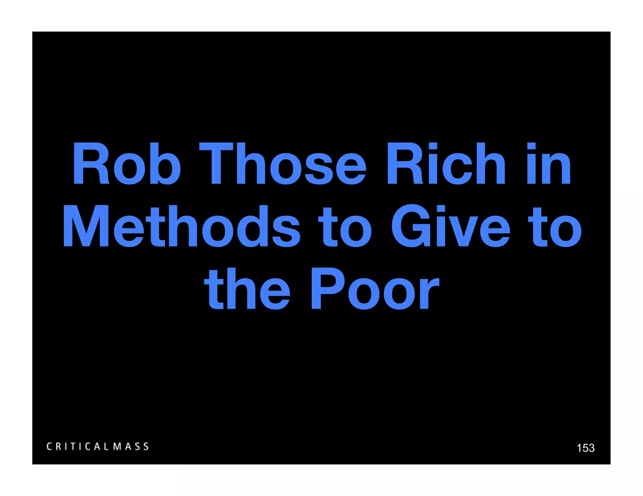 Stealing From The Information Architects