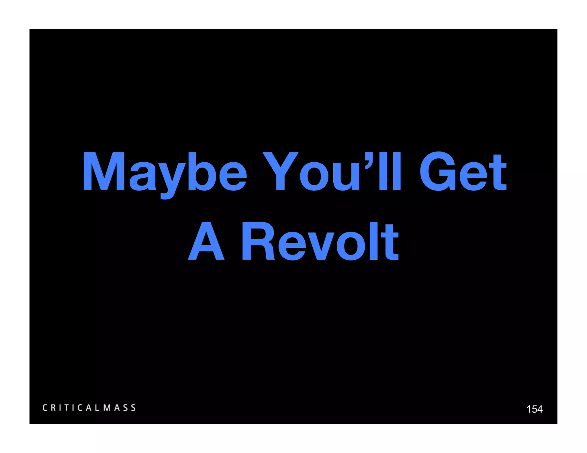 Stealing From The Information Architects