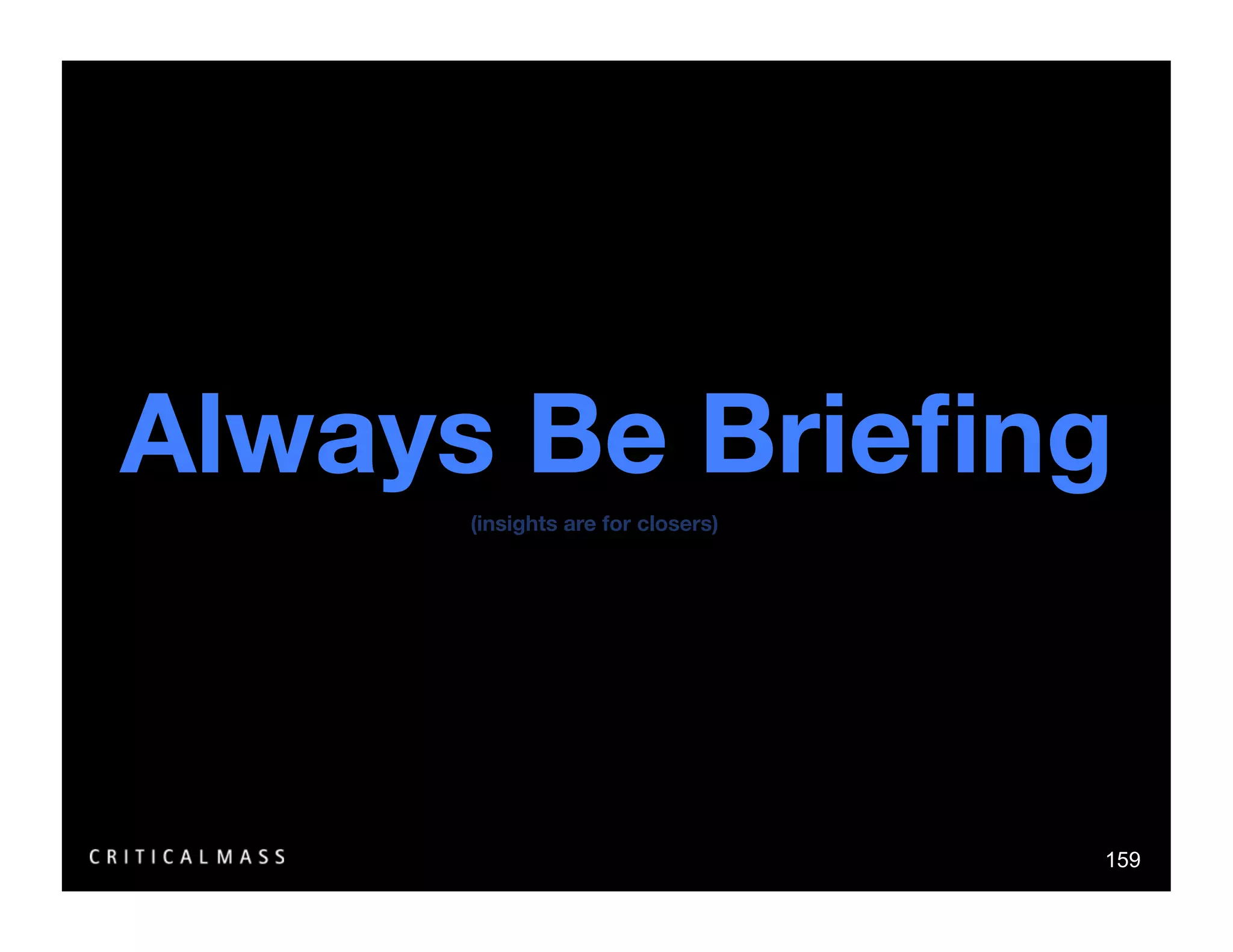 Stealing From The Information Architects