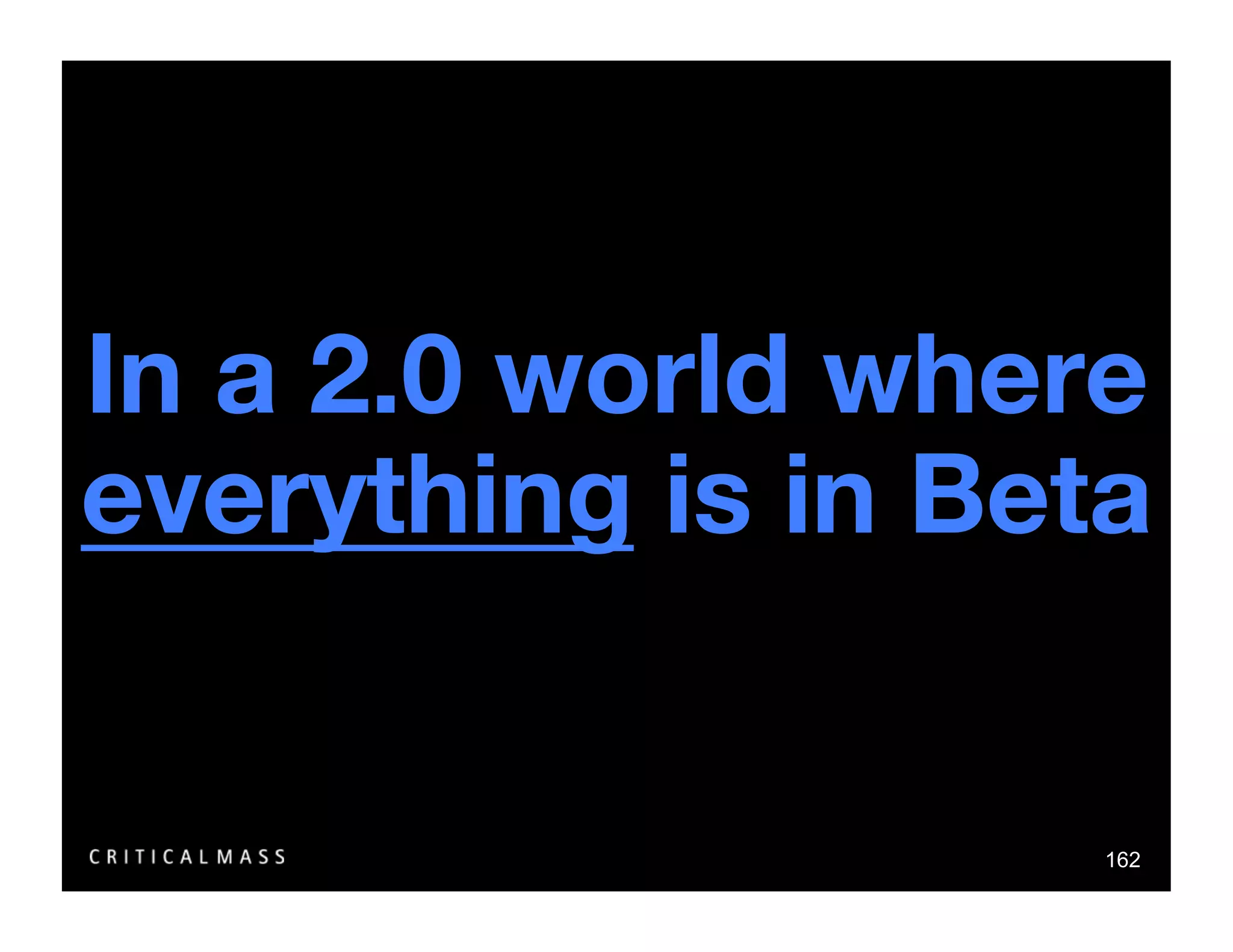 Stealing From The Information Architects