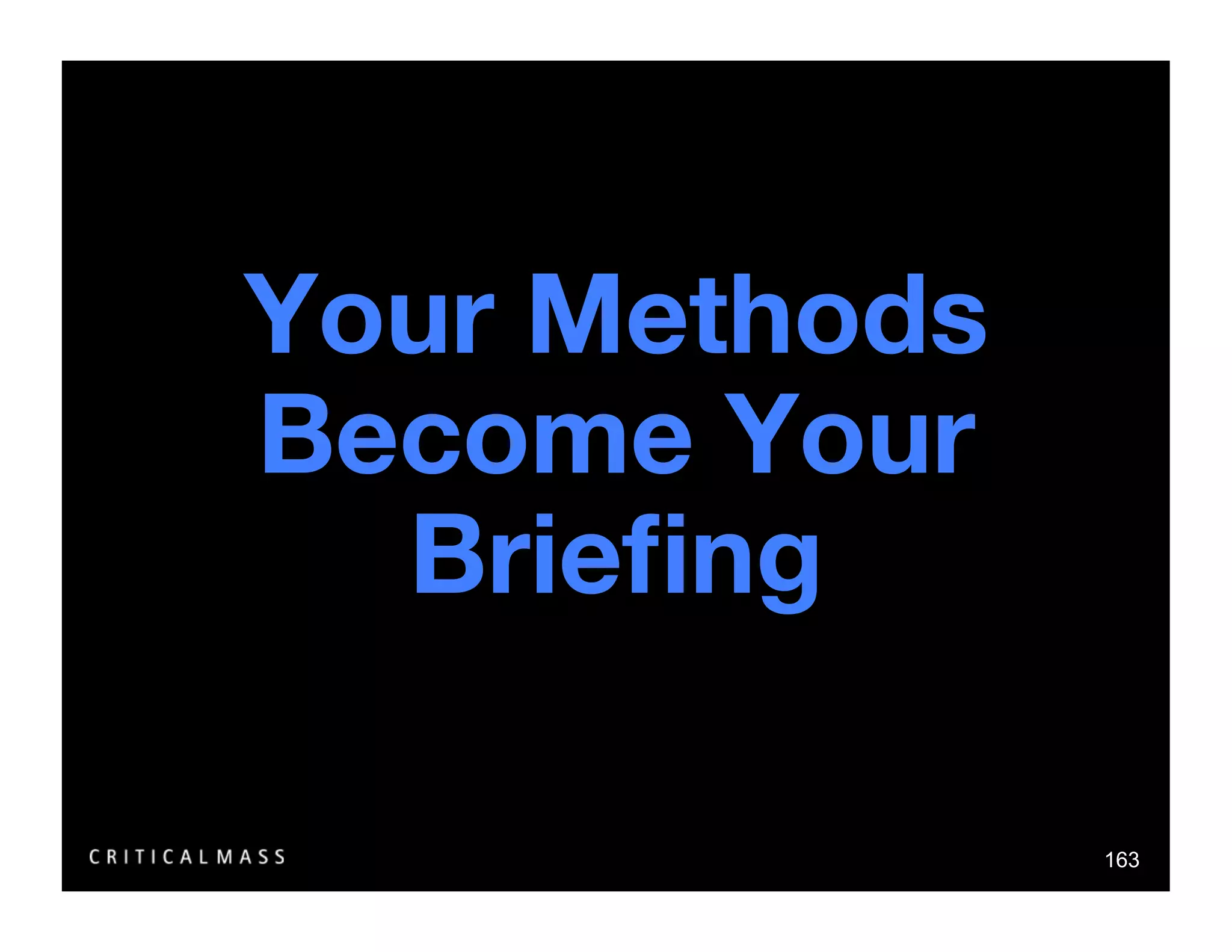 Stealing From The Information Architects