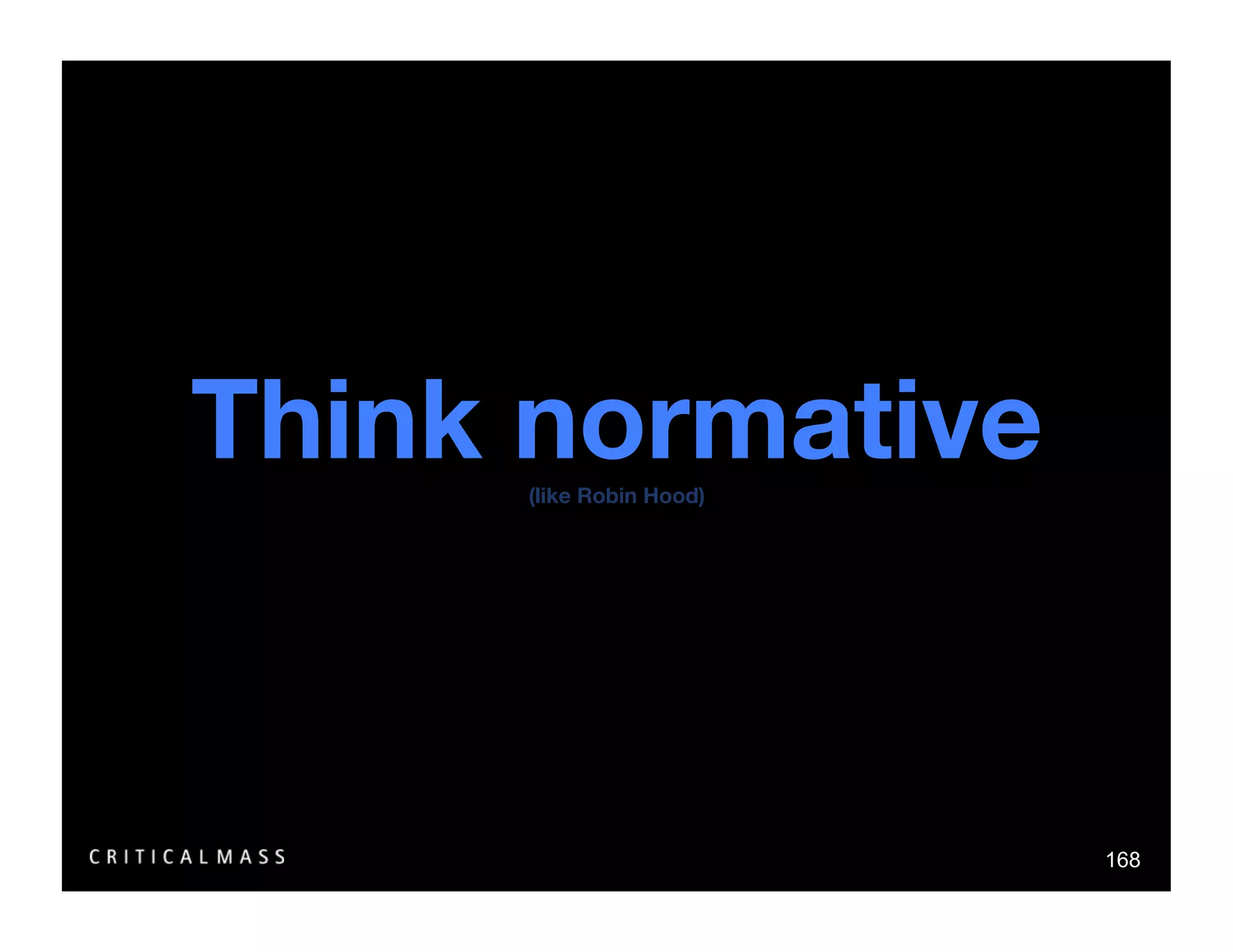 Stealing From The Information Architects