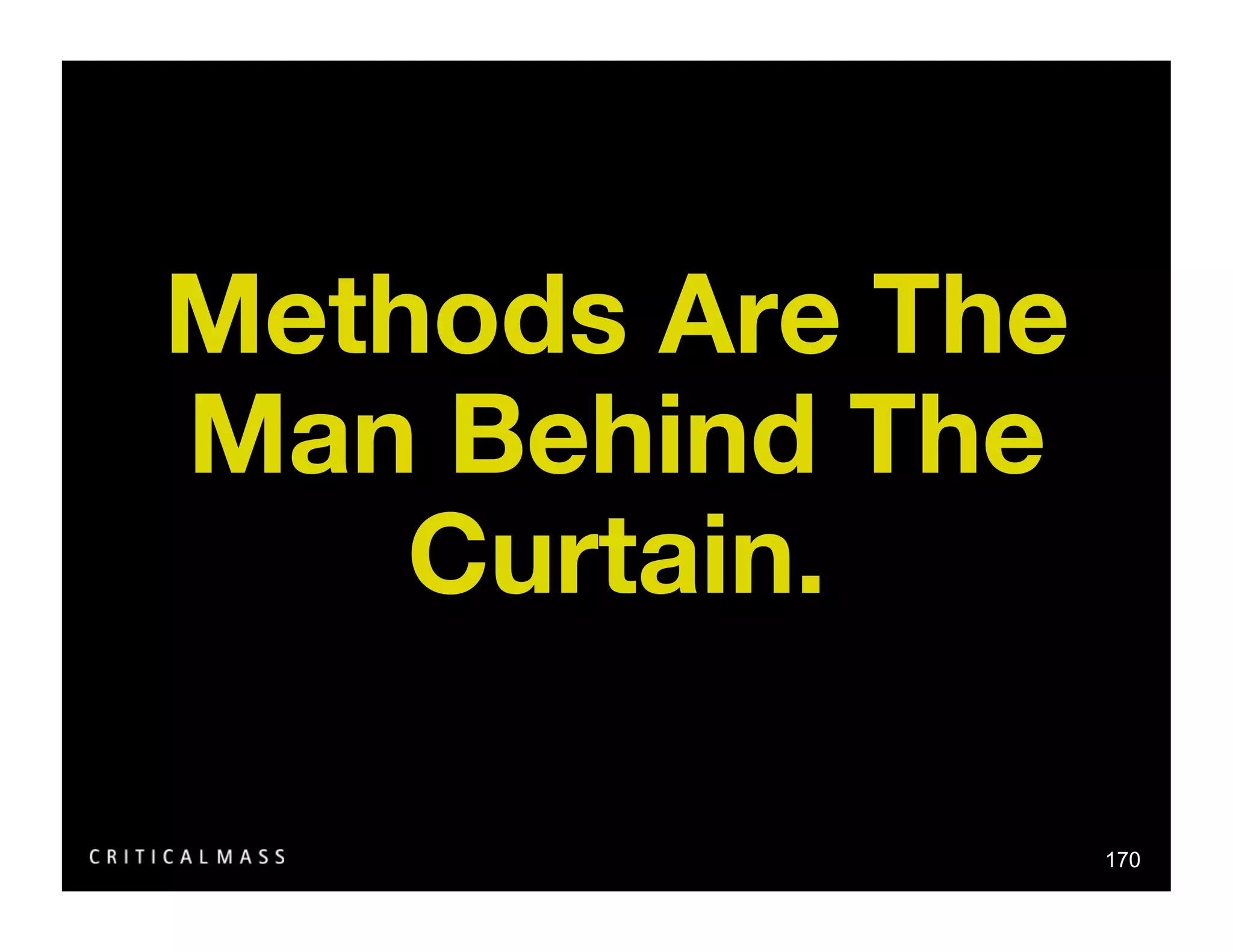 Stealing From The Information Architects