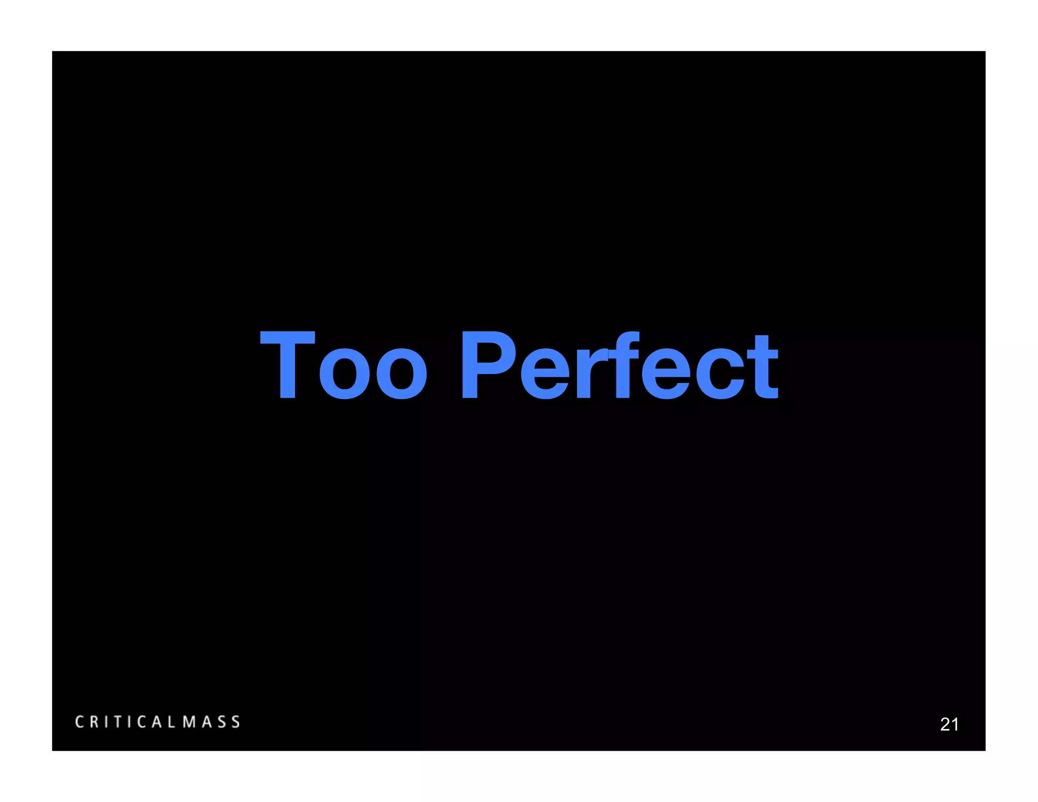 Stealing From The Information Architects