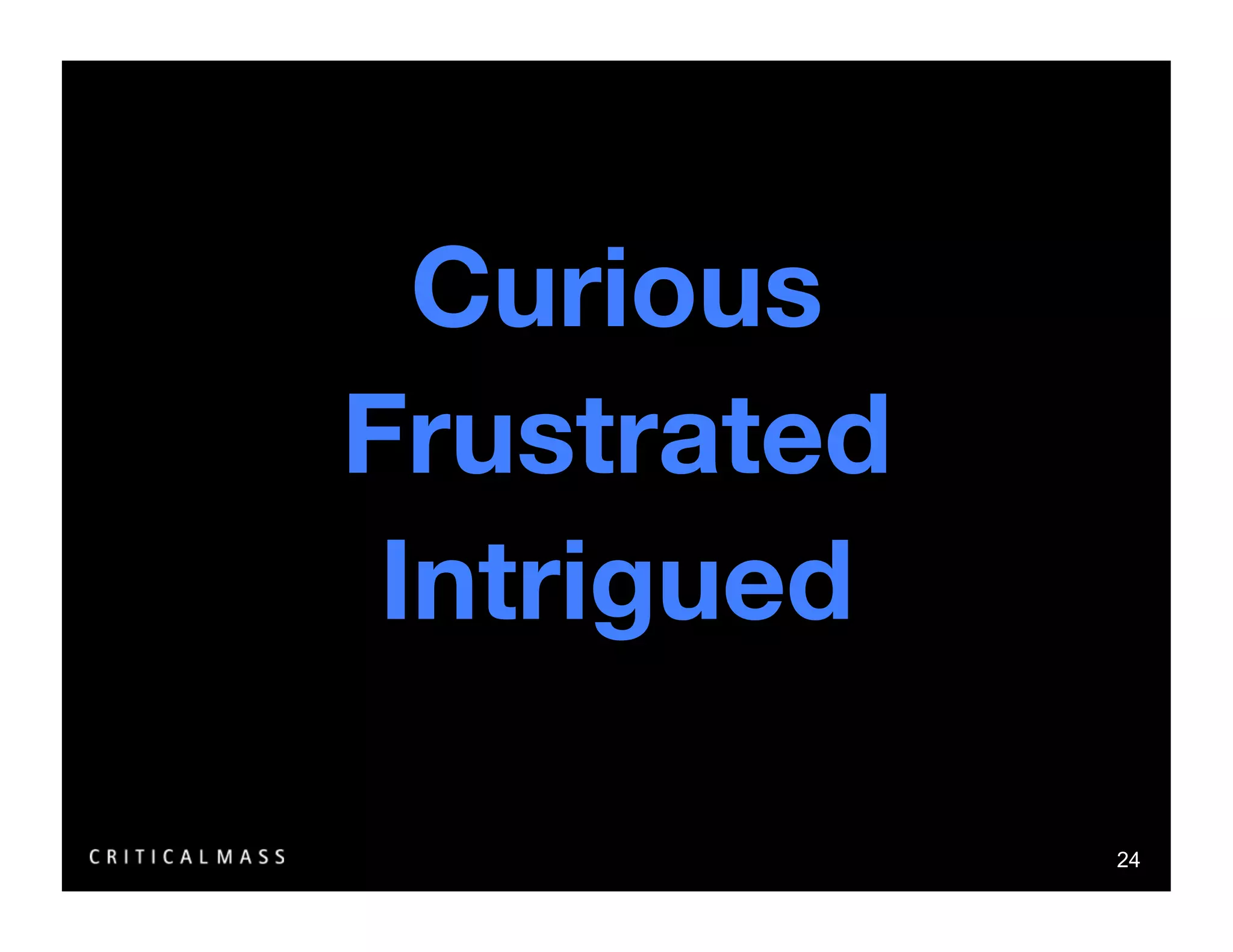 Stealing From The Information Architects