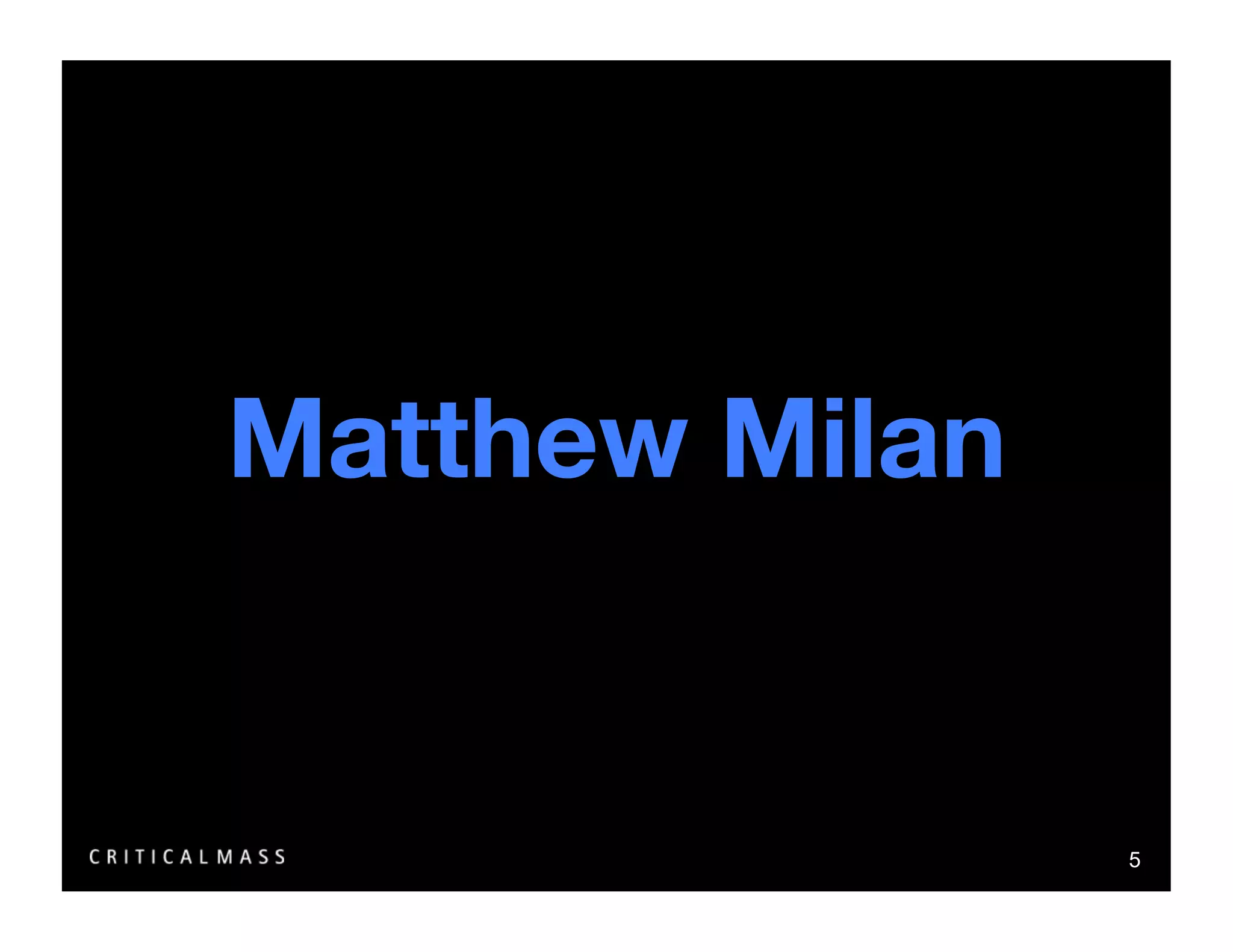 Stealing From The Information Architects