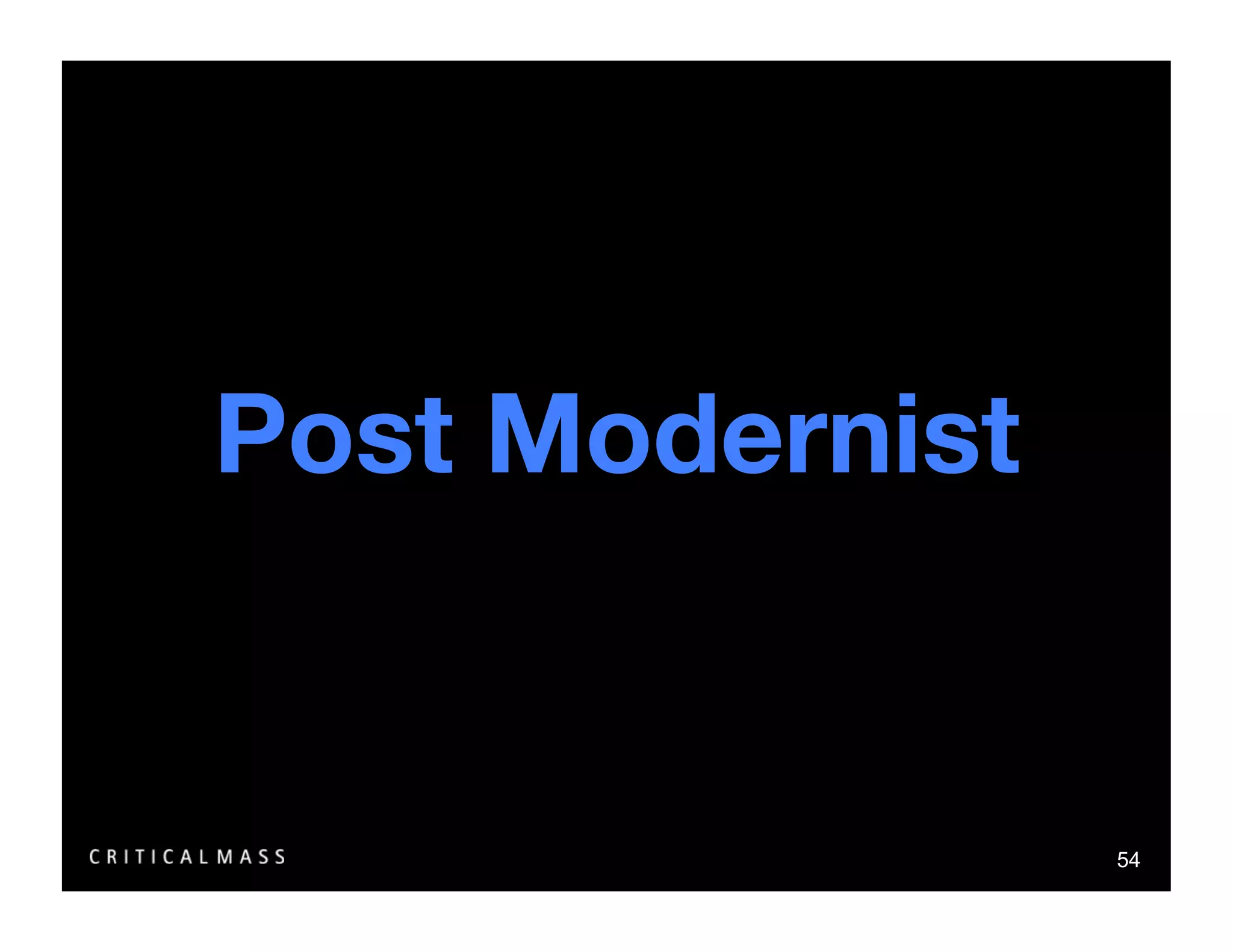 Stealing From The Information Architects