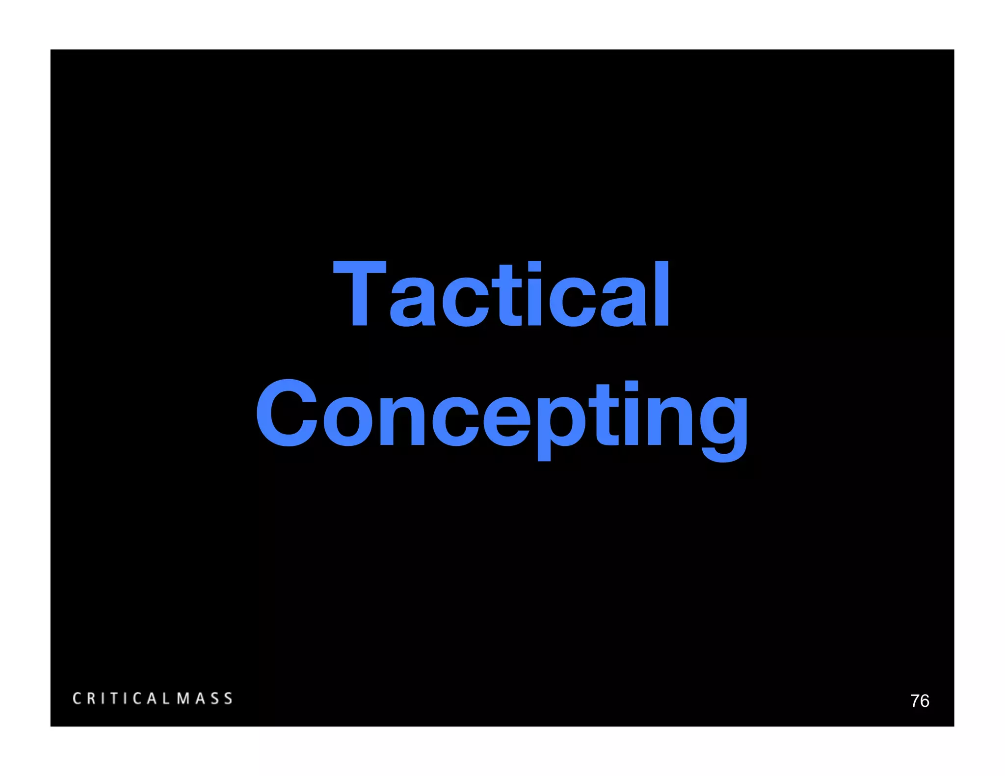 Stealing From The Information Architects