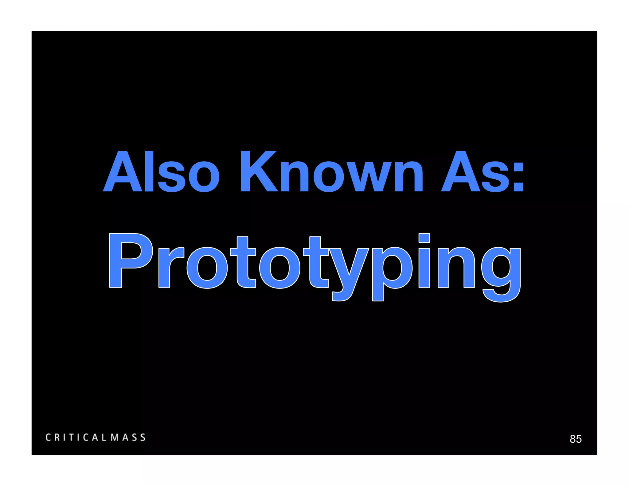 Stealing From The Information Architects