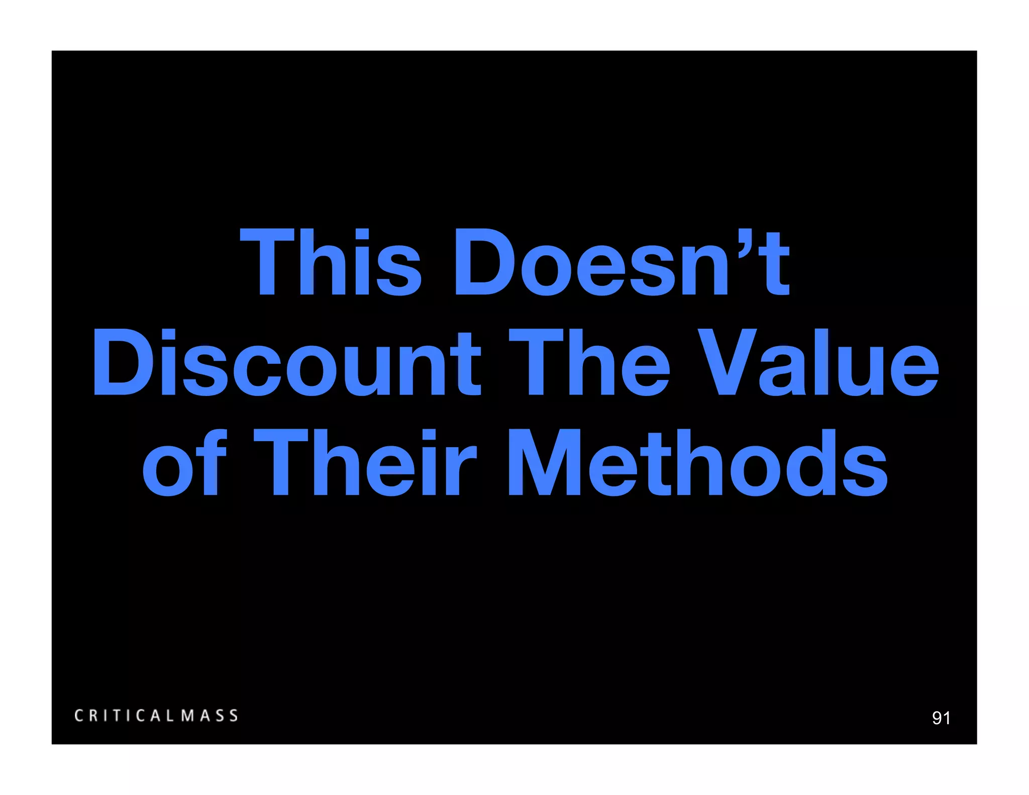 Stealing From The Information Architects