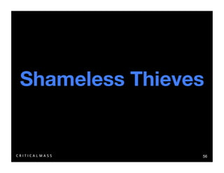 Stealing From The Information Architects