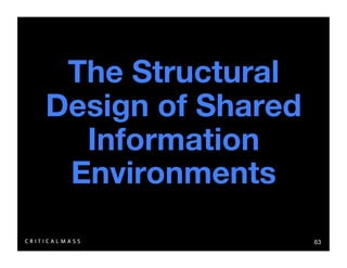 Stealing From The Information Architects
