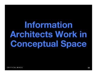 Stealing From The Information Architects