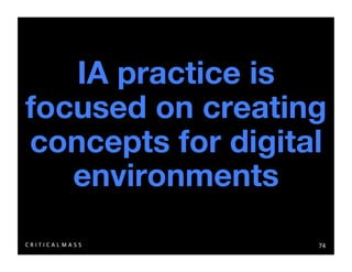 Stealing From The Information Architects