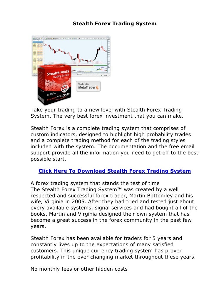 Stealth Forex Trading System Review Does Stealth Forex Trading Syste - 