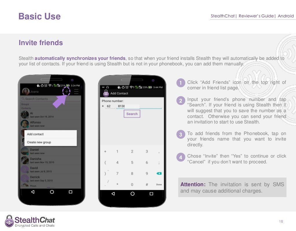 StealthChat Reviewers Guide [android]