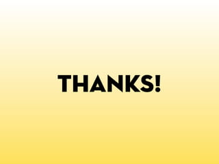 Thanks!
 