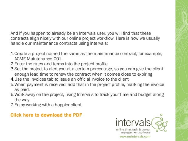 steal this web design and development maintenance contract web maintenance contracts