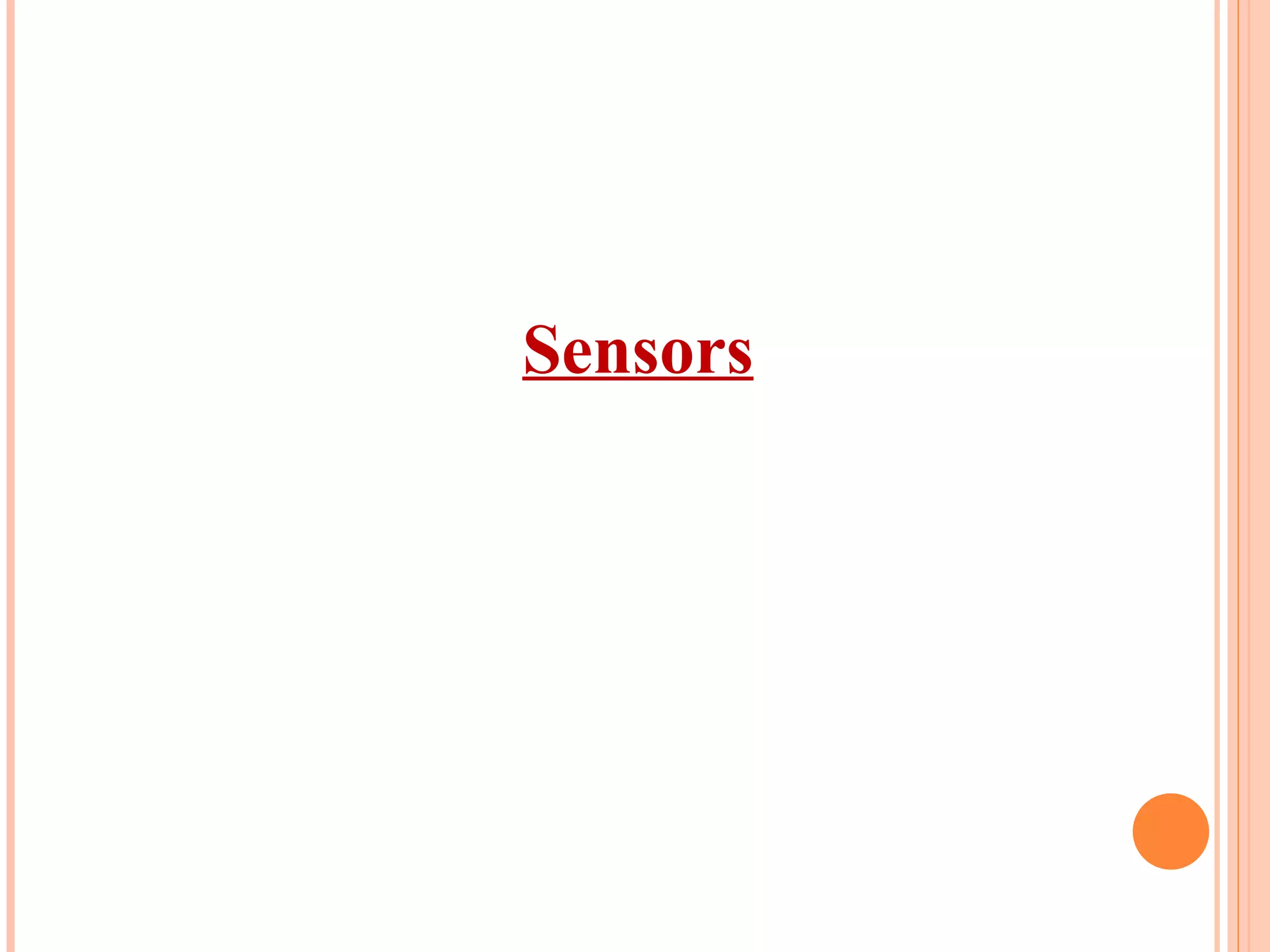 Sensors 