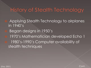 Signature given out by aircraft