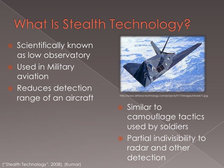 Stealth technology