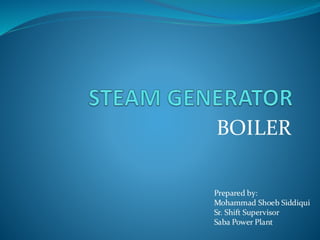 Steam generator-part-2