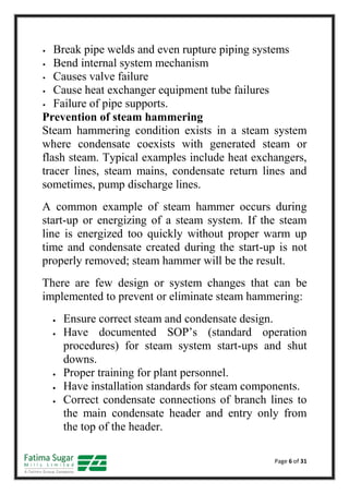 Steam Line Failure -Steam-Turbine-Report.pdf -Steam-Turbine-Report.pdf