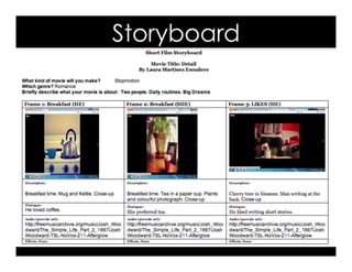 Storyboard
 