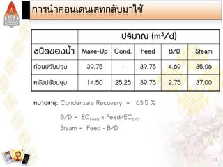 Steam and Condensate Loop (Thai)