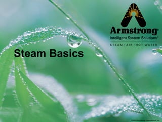©2008 Armstrong International, Inc.
Steam Basics
 