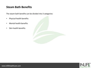 Steam Bath Advantages and Disadvantages