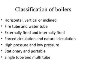 Steam boiler | PPT