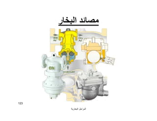 ‫اﻟﺒﺨﺎرﯾﺔ‬ ‫اﻟﻤﺮاﺟﻞ‬
123
‫ﻣﺼﺎﺋﺪ‬‫اﻟﺒﺨﺎر‬
 