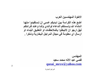 ‫اﻟﺒﺨﺎرﯾﺔ‬ ‫اﻟﻤﺮاﺟﻞ‬
2
 