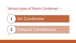 Steam condenser | PPTX