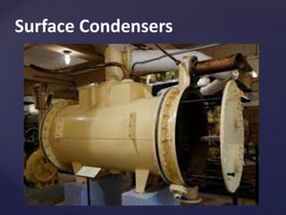 Surface Condensers
 