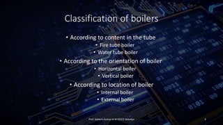 Steam formation and turbines | PPTX