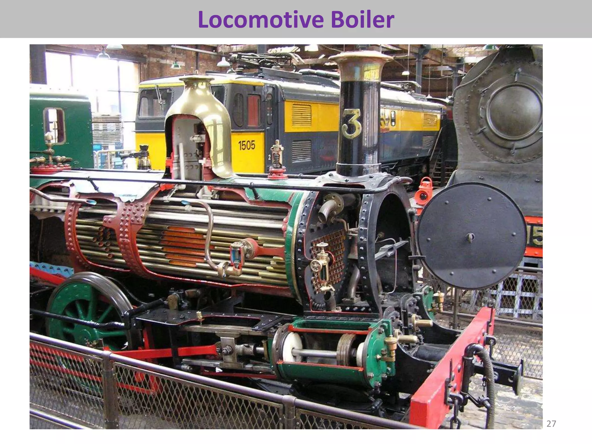 27
Locomotive Boiler
 
