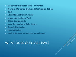Steam lab introduction | PPTX