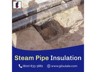 Steam pipe insulation | PPTX